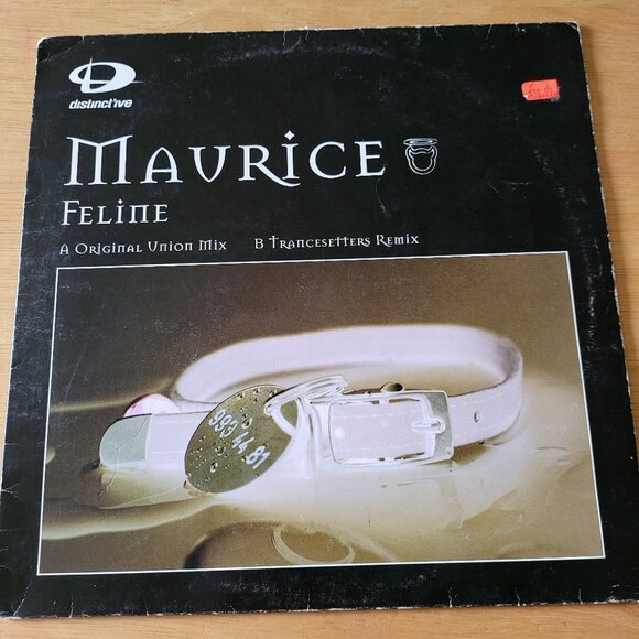 MAURICE Feline LP Vinyl 2001 Distinct'ive Records DISNT 70 Union Mix LP5 - Picture 1 of 9